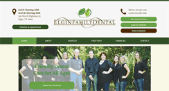 Desktop Screenshot of elginfamilydental.com